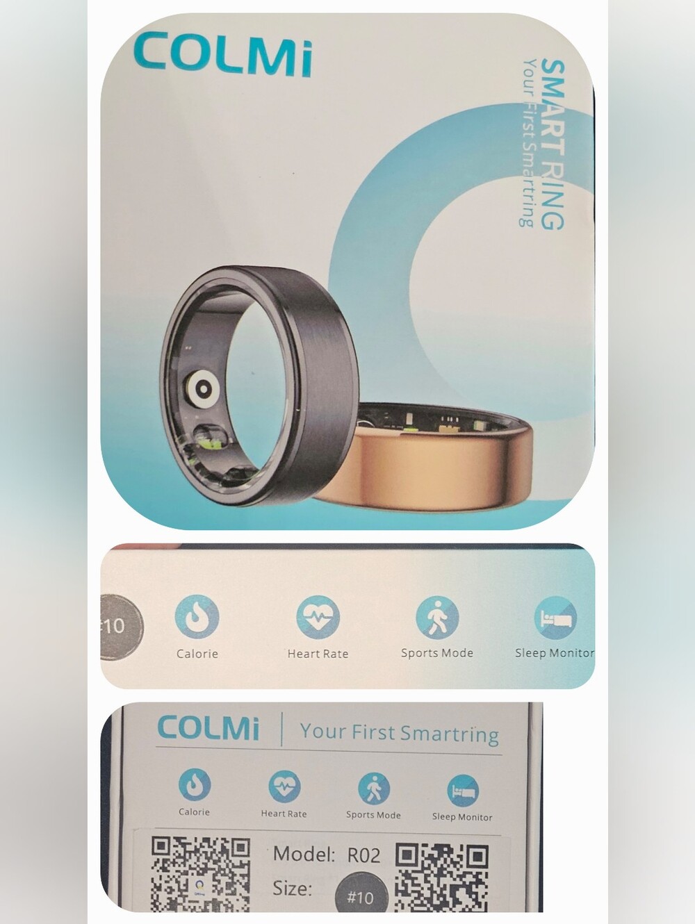 Smart Ring - Black  Smartwear Ring